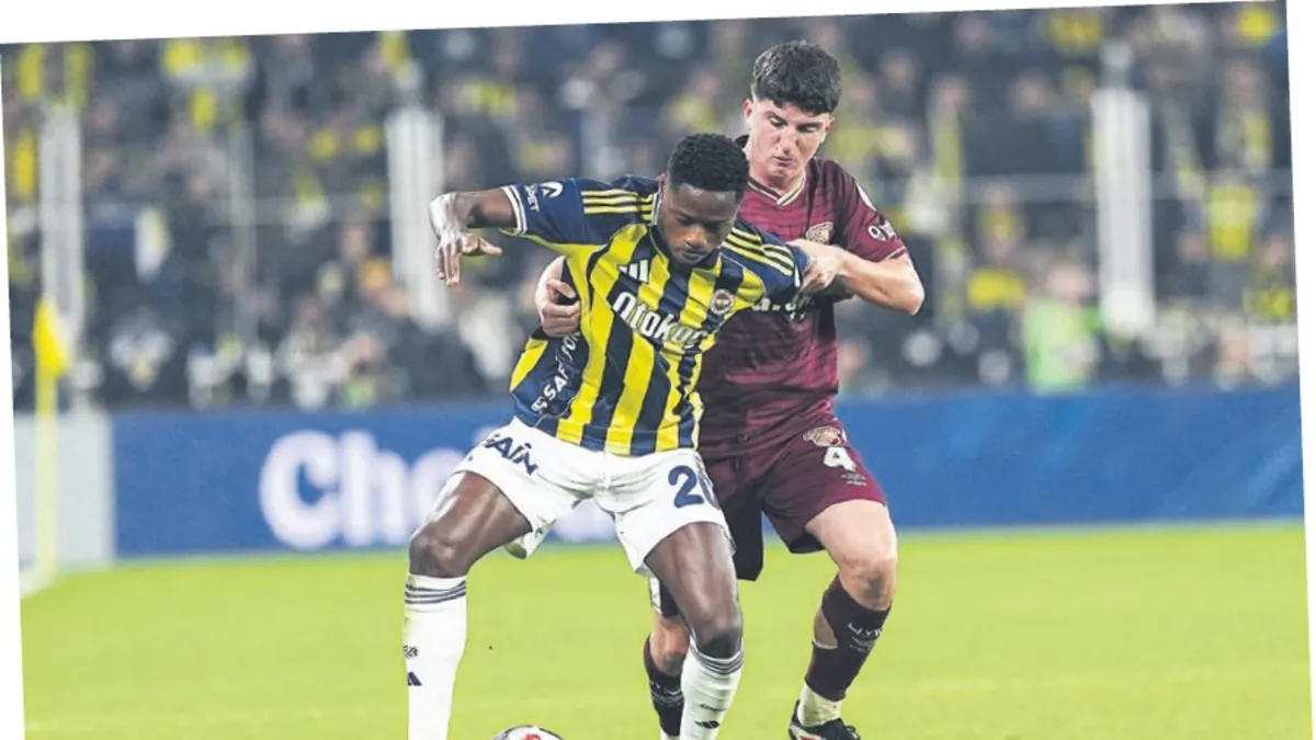 Fenerbahçe'nin golcüsü Musaba yine süper oynadı ama çabası yetmedi