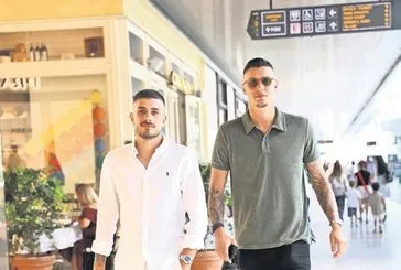 Heyecanlı ikili!