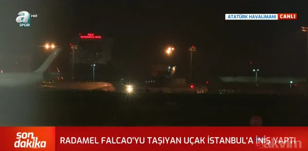 Son dakika: Galatasaray'ın yeni transferi Falcao İstanbul'da! - 26