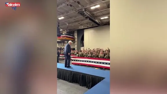 Trump Japonya’da pisti salladı! İşte o anlar