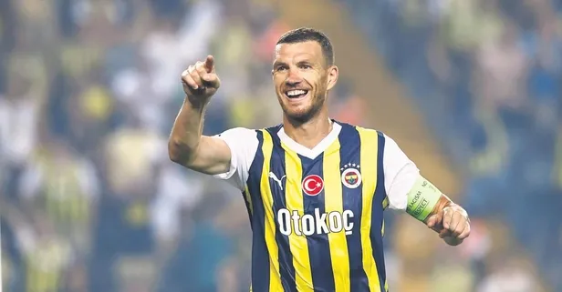 Fenerbahçe'nin yıldızı Edin Dzeko davranışlarıyla gençlere örnek oluyor!