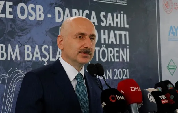 Gebze OSB-Darıca Sahil Metro Hattı'nda tünel kazısına başlandı: Bir günde 330 bin yolcuya hizmet verecek-3