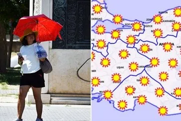Güneş yakacak! Meteoroloji sıcak hava dalgası için uyardı: 43 dereceye kadar çıkıyor! İstanbul, Aydın, Edirne...