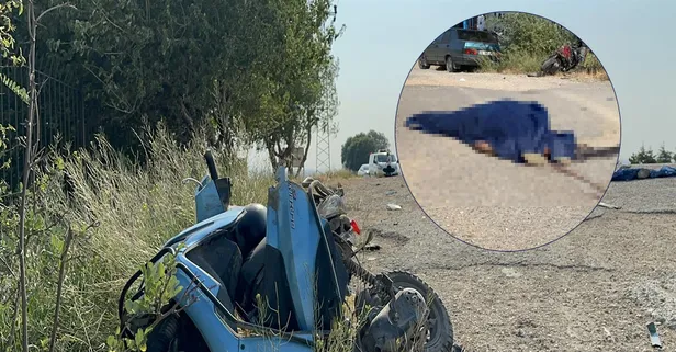 Eskişehir'de acı olay | Otomobilin çarptığı motosikletli feci şekilde can verdi