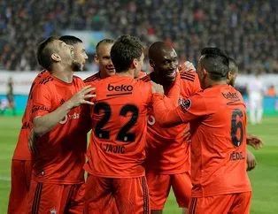 Beşiktaş gol oldu yağdı!