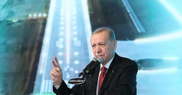 Başkan Erdoğan’dan Türkiye’nin en büyük ikinci pistinin açılışında önemli açıklamalar