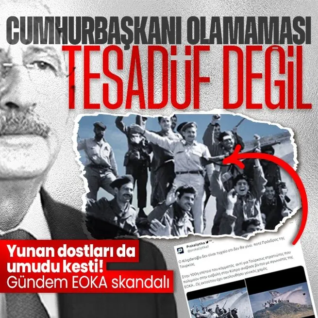 CHP Genel Başkanı Kemal Kılıçdaroğlunun EOKA skandalı Yunanistanda da gündem oldu!