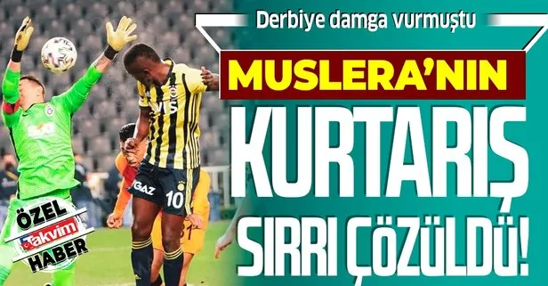 İşte Muslera'nın dev derbide yaptığı müthiş kurtarışın sırrı