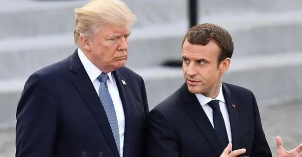 ABD Başkanı Donald Trump ve Macron telefonda koronavirüsü görüştü