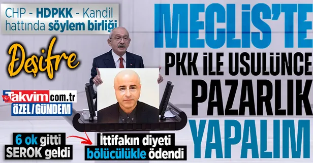 CHP - HDP - Kandil hattında söylem birliği! 'Müzakere' vaadi sonrası Demirtaş kalleşlikte vites yükseltti: TBMM'de PKK ile pazarlık istedi