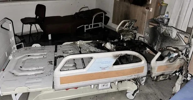 Hastanede korkutan yangın: Sigara içen hasta odayı ateşe verdi