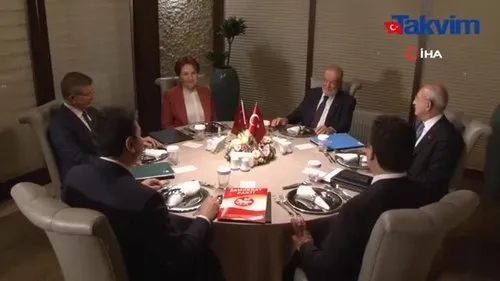 Muhalefet liderleri Ankara’da buluştu!