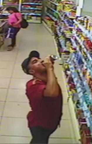 Adana'da market sefası kötü bitti