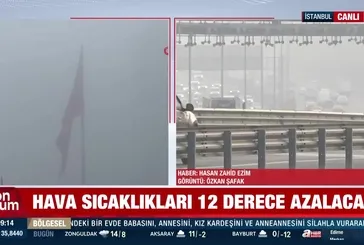 İstanbul'da yoğun sis!