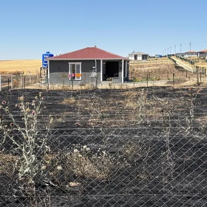 Ankara’da komşusunun arazisine sıçrayan anız yangınını söndürmeye çalışan yaşlı adam hayatını kaybetti