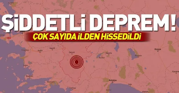 Denizli Acipayam Izmir Antalya Depremi Son Dakika Siddeti Kac Takvim