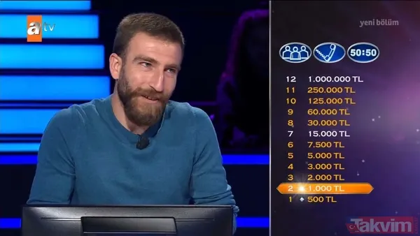 atv'de Kenan İmirzalıoğlu'nun sunduğu Kim Milyoner Olmak İster'de dikkat çeken Mustafa Kemal Atatürk sorusu - 14