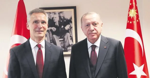Başkan Erdoğan NATO Genel Sekreteri Stoltenberg ile görüştü!