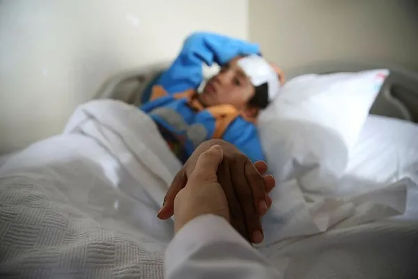 YPG'nin saldırısında yaralanan çocuklar Türkiye'de-2