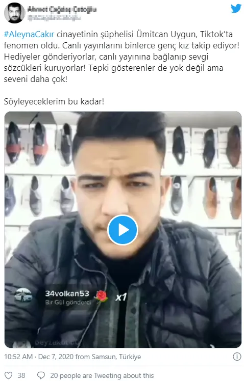 Müge Anlı'daki Aleyna Çakır olayında baş şüpheli! Ümitcan Uygun'un TikTok canlı yayın videosuna gelen yorumlar 'pes' dedirtti-5