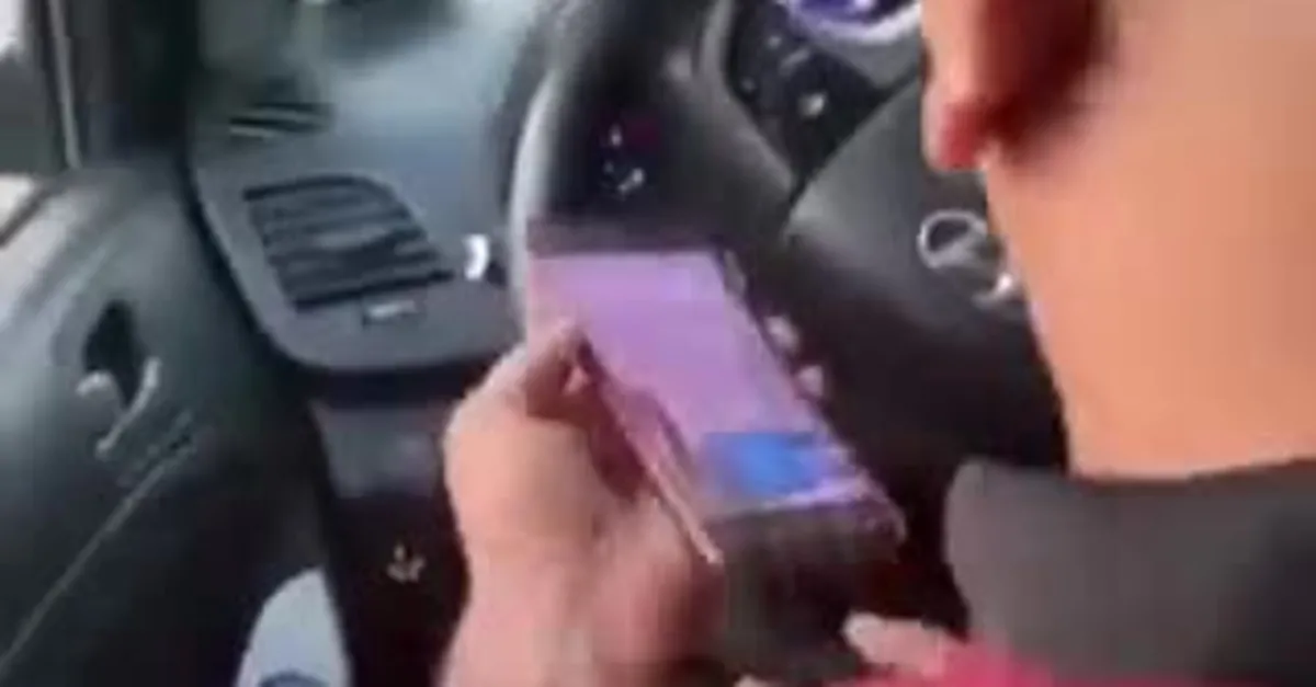 Tacizci taksici polisten kaçmaya kalktı