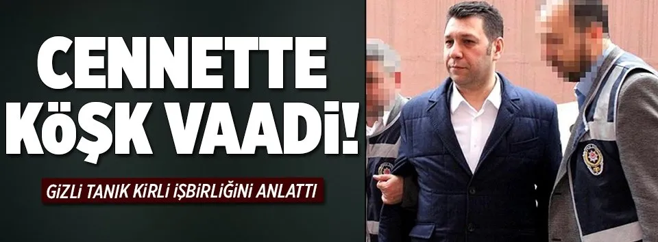 Cennette köşk vaadi