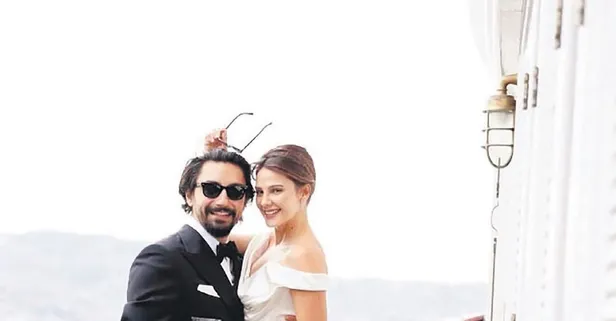 Mutlu son! Alina Boz ile Umut Evirgen evlendi: Çifti, ünlü isimler yalnız bırakmadı