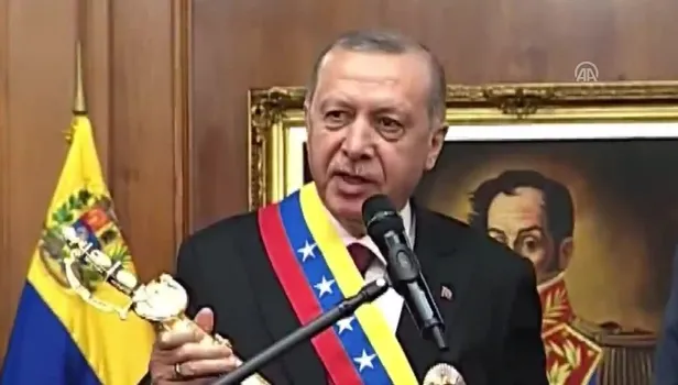 Maduro'dan Başkan Erdoğan'a sıra dışı hediye