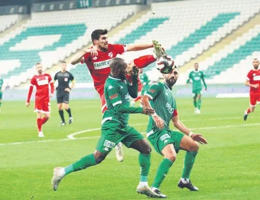 Bursaspor evinde kayıp