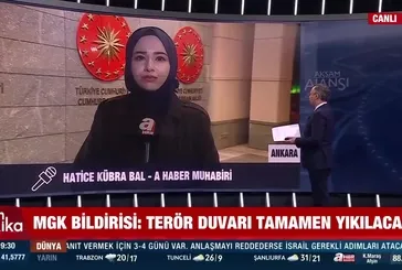 MGK bildirisi: Terör duvarı tamamen yıkılacak
