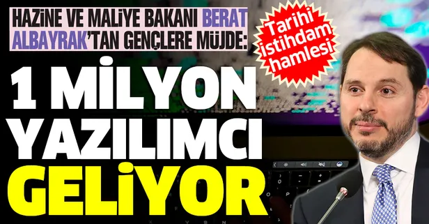 Tarihi istihdam hamlesi: 1 milyon yazılımcı geliyor