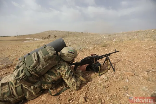 Başkan Erdoğan Suriye'nin kuzeyine yeni operasyon sinyali vermişti! Suriye Milli Ordusu 2 bin askerle tatbikat yaptı - 10