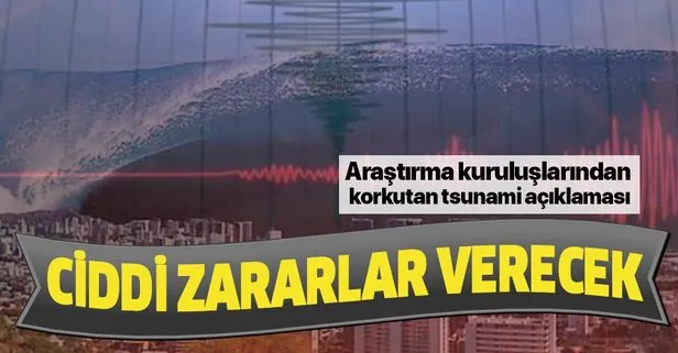 Marmara Denizi’ndeki deprem araştırması sonrası korkutan açıklama: Ciddi zararlar verecek bir tsunami meydana gelebilir
