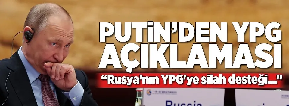 Rusya'dan YPG açıklaması