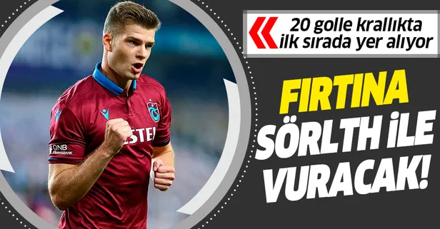 Trabzonspor Sörloth ile Galatasaray'ı vuracak!