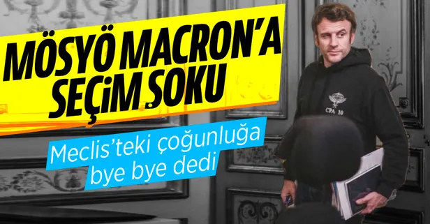 Son dakika: Macron'a büyük şok! İlk sonuçlarda salt çoğunluğu kaybetti