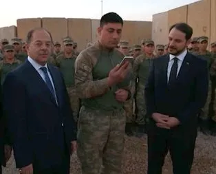 Erdoğan’dan Başika’daki askerlere moral telefonu