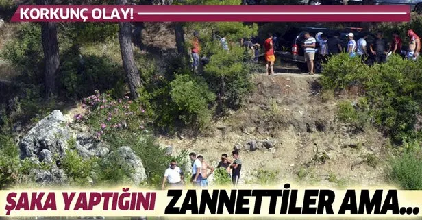 Korkunç! Şaka yaptığını zannettiler ama...
