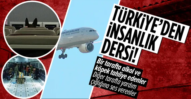 Türkiye'den Afganistan'daki tahliye operasyonuyla dünyaya insanlık dersi