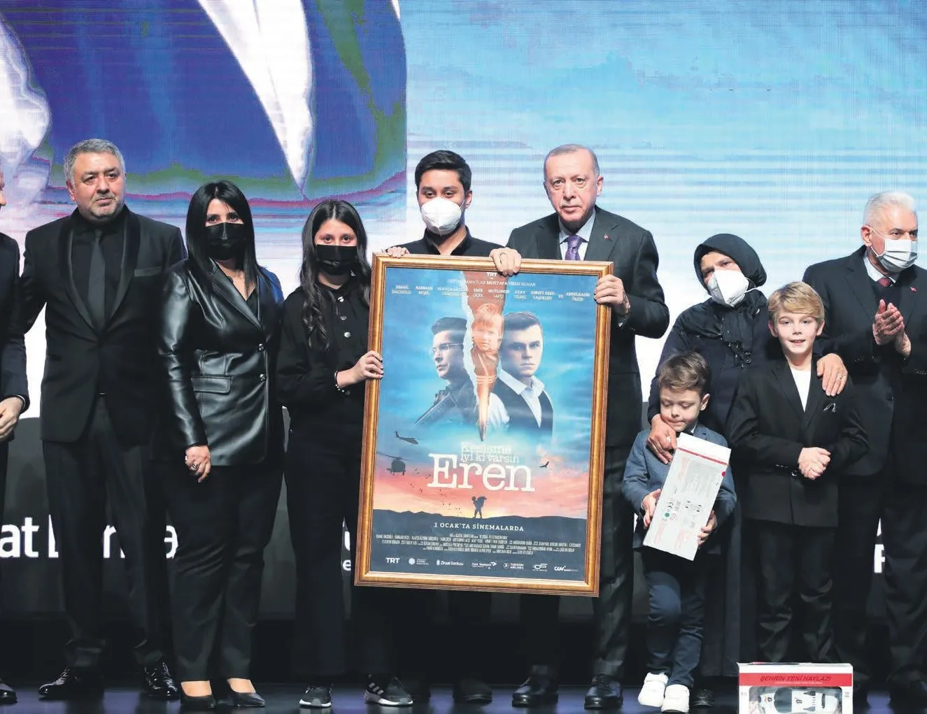 Kahramana muhteşem gala