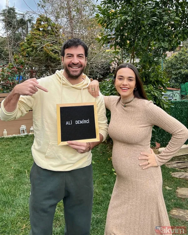 7,5 aylık hamile olan Hande Soral oğlunun adını ilk kez açıkladı! İsmail Demirci ile kamera karşısına geçti ilk yorum Bensu Soral’dan! - 6