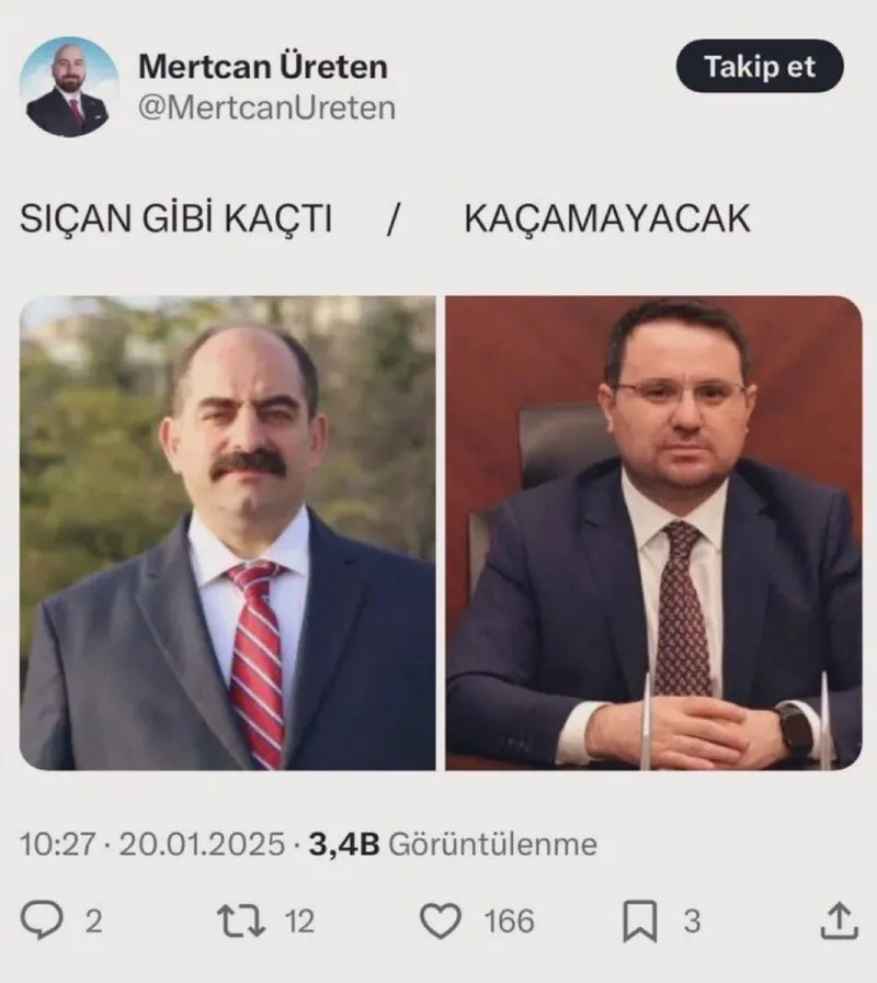 Başsavcılık harekete geçti! Akın Gürlek'i tehdit eden CHP'li Mertcan Üreten gözaltına alındı-3