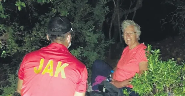 15 saat sonra bulunan ‘Likya Yolu’nun yazarı Kate Clow'un ilk sorusu 'Tuzunuz var mı?' oldu