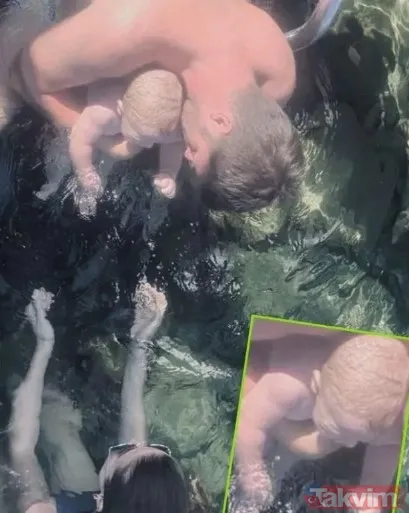 Kıvanç Tatlıtuğ ve Başak Dizer'in oğlu Kurt Efe 1 yaşında! Kendisi henüz ortada yok ama annesi pastasını paylaştı "Daha tatlı bir şey gördünüz mü?" - 6