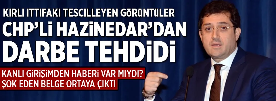 CHP’li Murat Hazinedar’dan darbe tehdidi