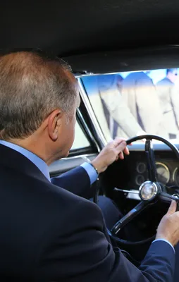 Erdoğan direksiyon başında