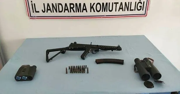 Van’da terör örgütü PKK’ya ait makinalı silah ele geçirildi!