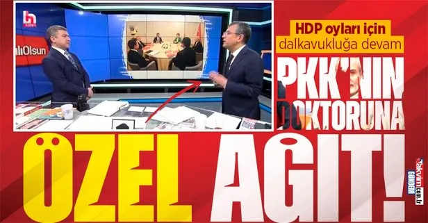 CHP’li Özgür Özel PKK’nın özel doktoru HDP’li Selçuk Mızraklı için Halk TV’de ağıt yaktı: İçimiz yanıyor