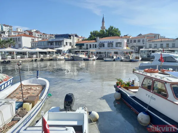Bozcaada'da müsilaj var mı? Sahillerin temizlenmesi turizmcileri heyecanlandırdı - 13