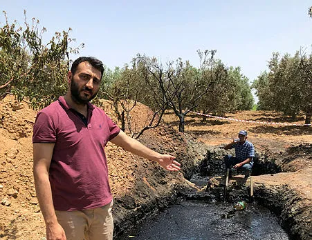 Tarlasından petrol fışkırdı başına talih kuşu kondu